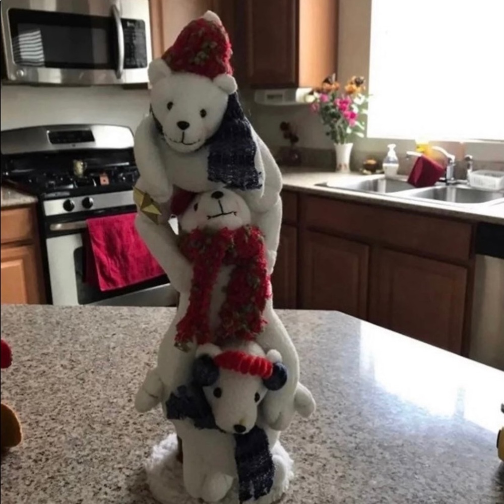 Christmas Bears Trio